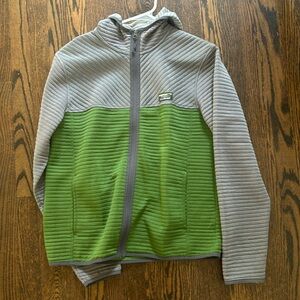 Green Grey LL Bean zip up